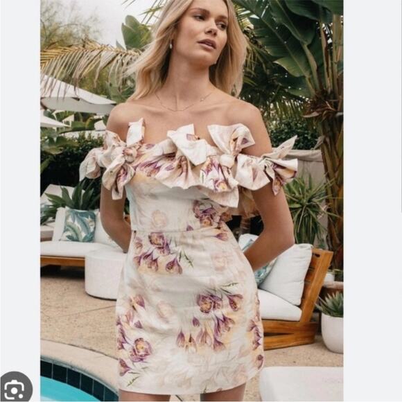 Elliat Krystle Ruffle Dress - Picture 4 of 8